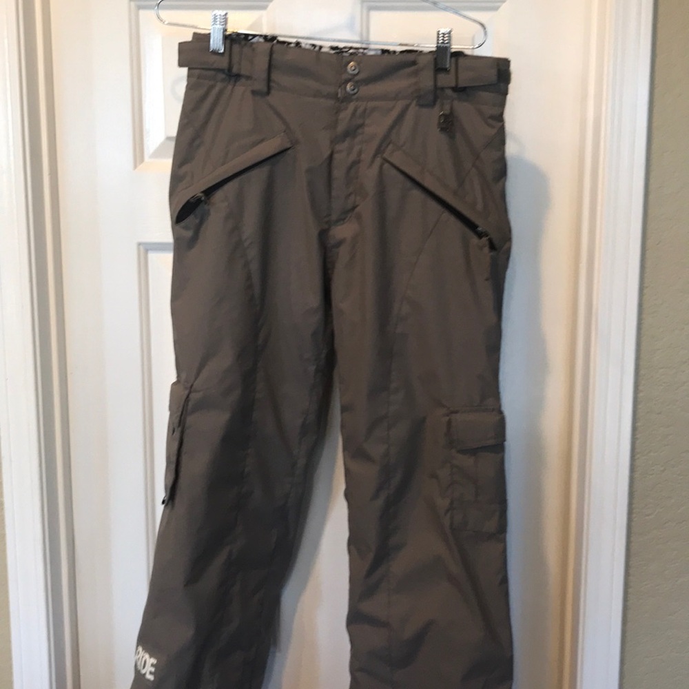 Ride snowboarding pants size large age 13-14